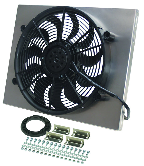 Derale 16822 Electric Radiator Fan Shroud Kit