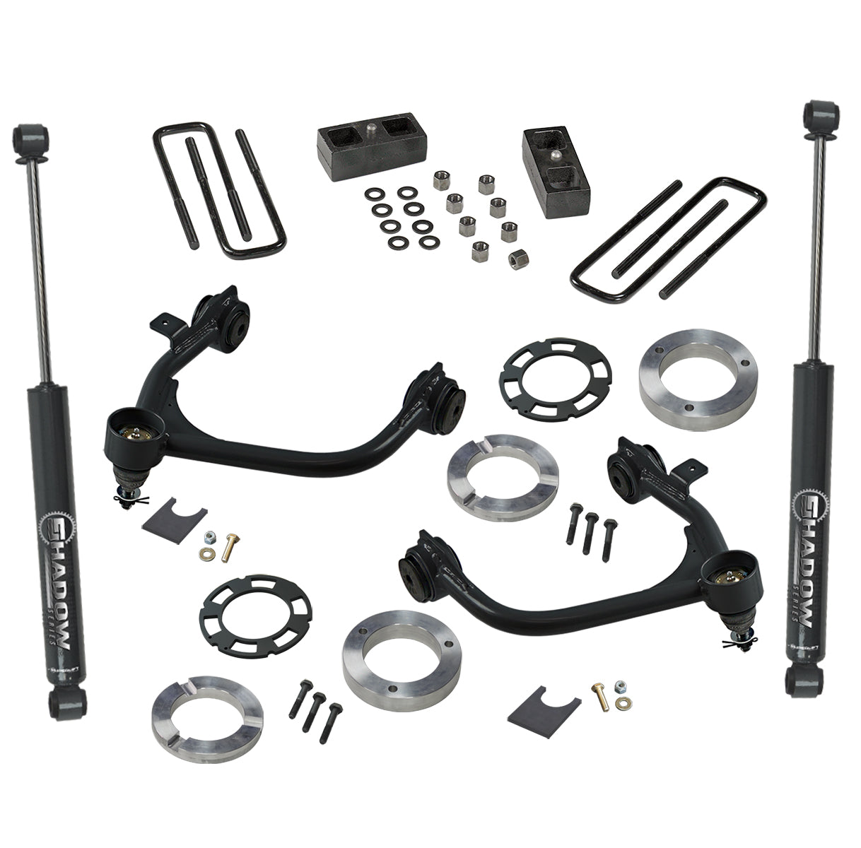 Superlift 3900 Suspension Lift Kit w/Shocks Fits Sierra 1500 Silverado 1500
