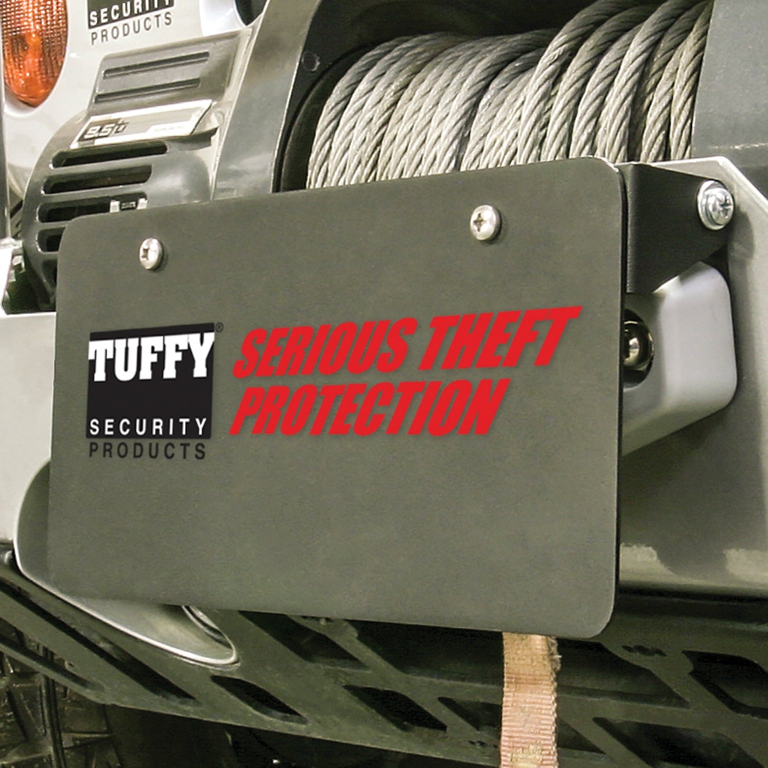 Tuffy Security Products 333-01 Flip-Up License Plate Holder