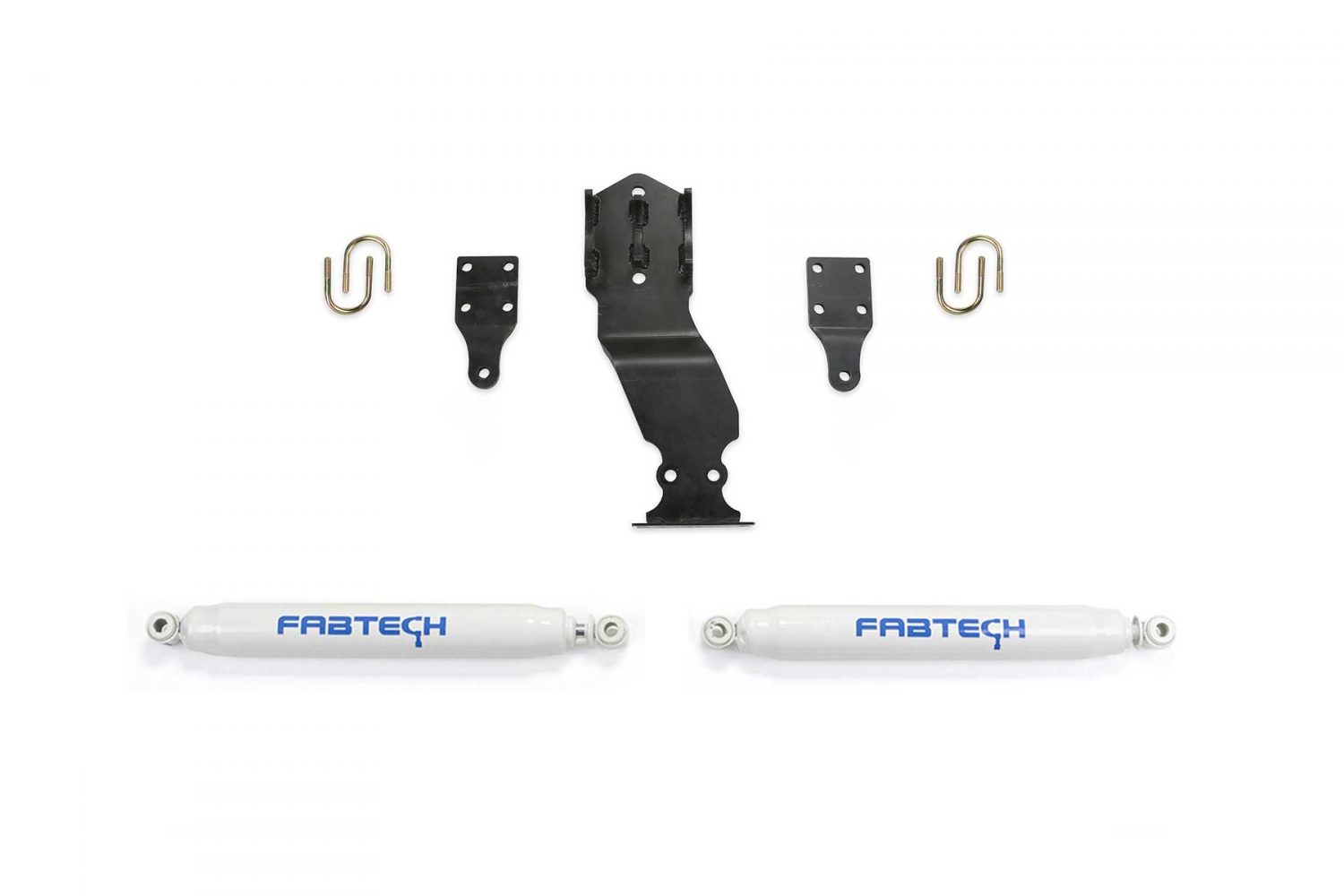 Fabtech FTS22301 Steering Stabilizer Kit Fits F-250 Super Duty F-350 Super Duty