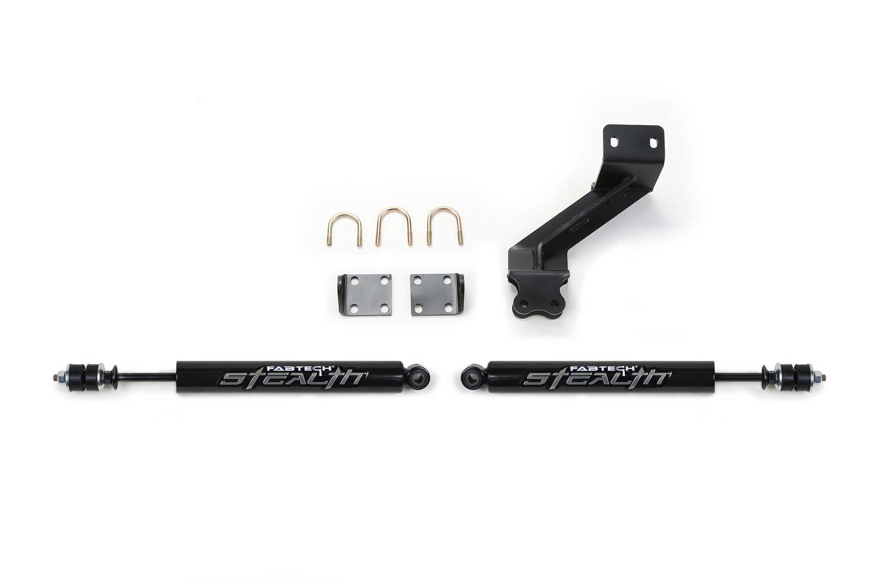 Fabtech FTS8047 Steering Stabilizer Kit Fits 13-23 2500 3500