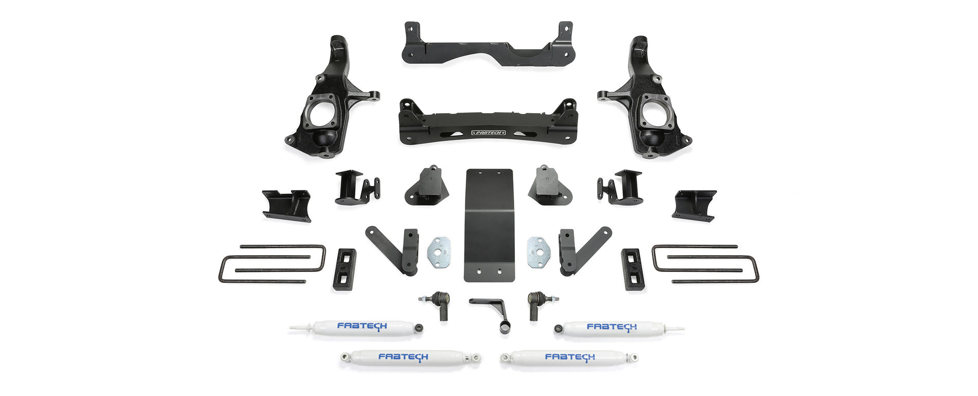 Fabtech K1121 Crossmember Lift System Fits 11-19 Sierra 2500 HD