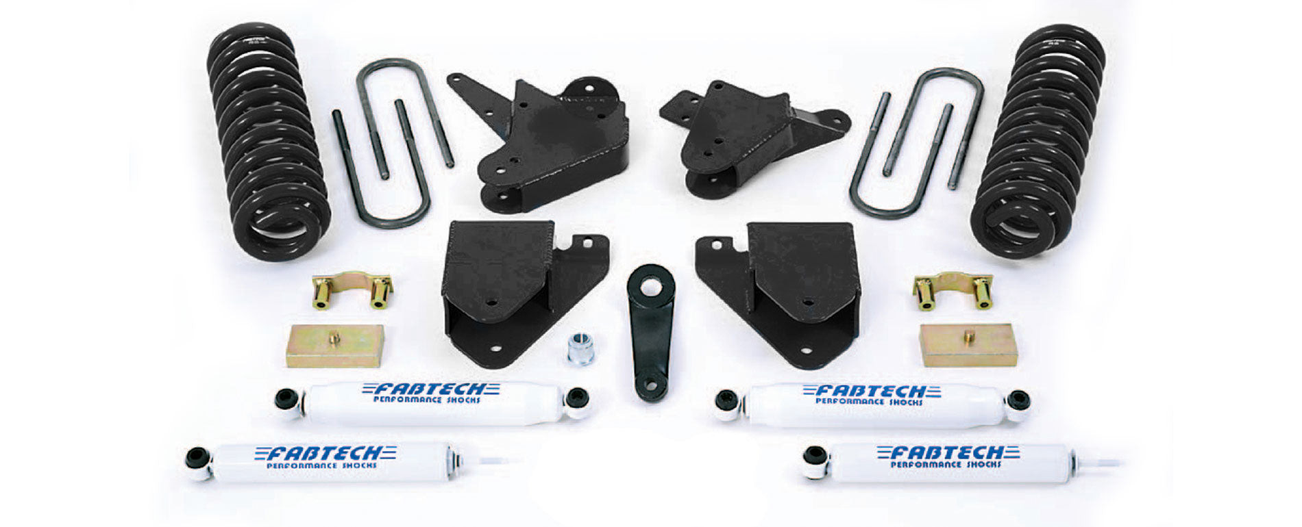 Fabtech K2100 Basic Lift System w/Shocks