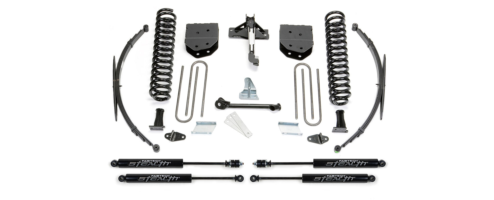Fabtech K2127M Basic Lift System w/Shocks Fits F-250 Super Duty F-350 Super Duty