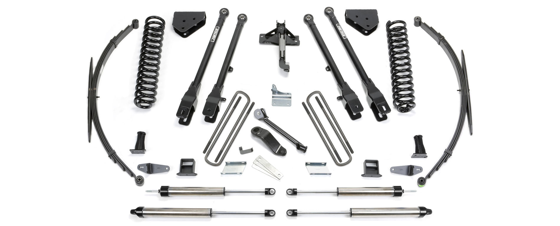 Fabtech K2129DL 4 Link Lift System Fits 08-15 F-250 Super Duty F-350 Super Duty