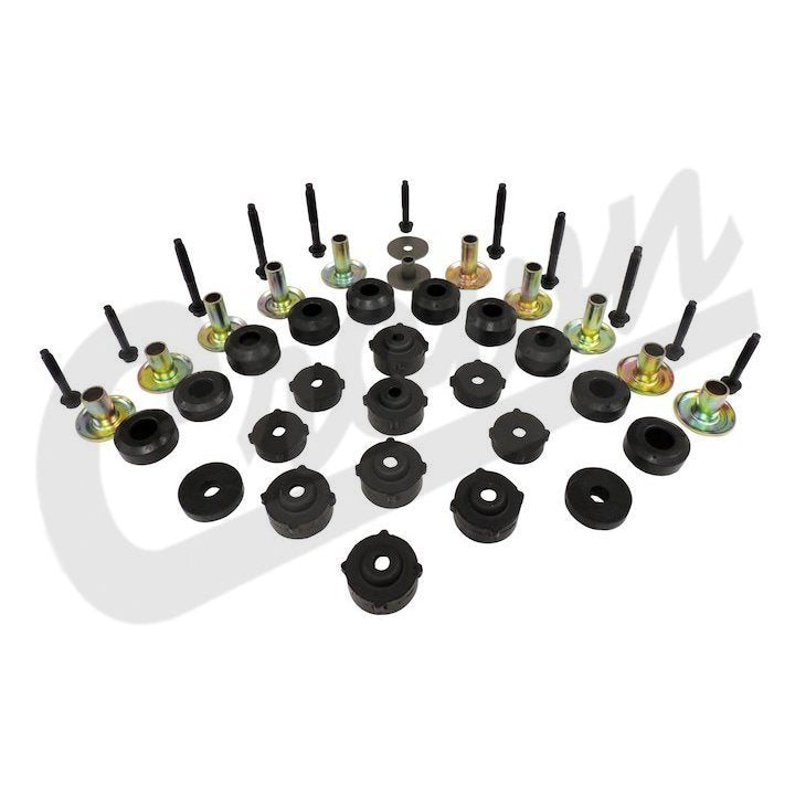 Crown Automotive 52002723MK Body Mount Master Kit Fits 87-95 Wrangler (YJ)