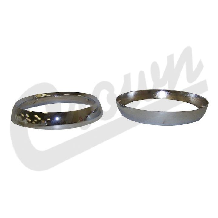 Crown Automotive 5460087K Bezel Set Fits 72-86 CJ5 CJ6 CJ7 Scrambler