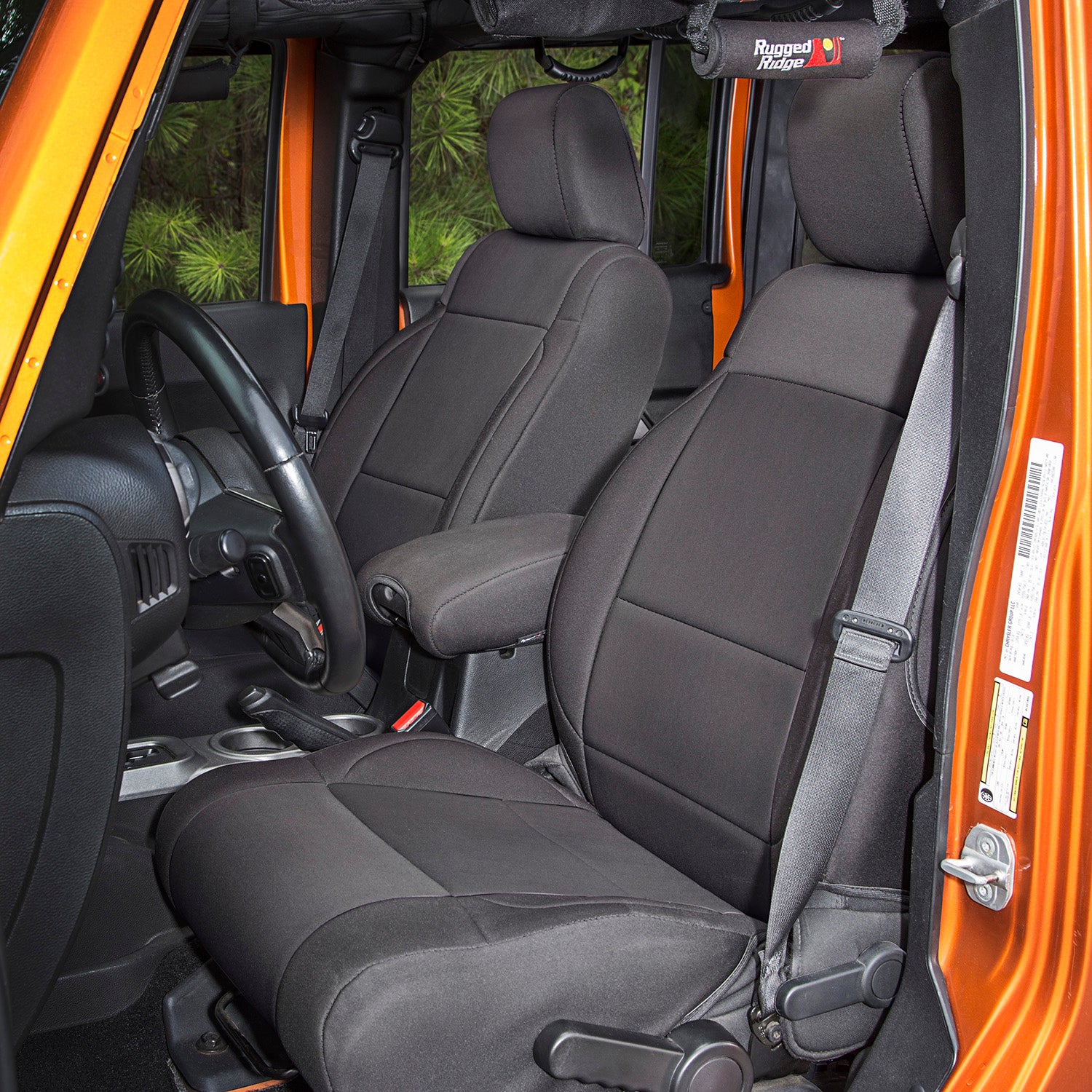 Rugged Ridge 13215.01 Custom Neoprene Seat Cover Fits 11-18 Wrangler (JK)