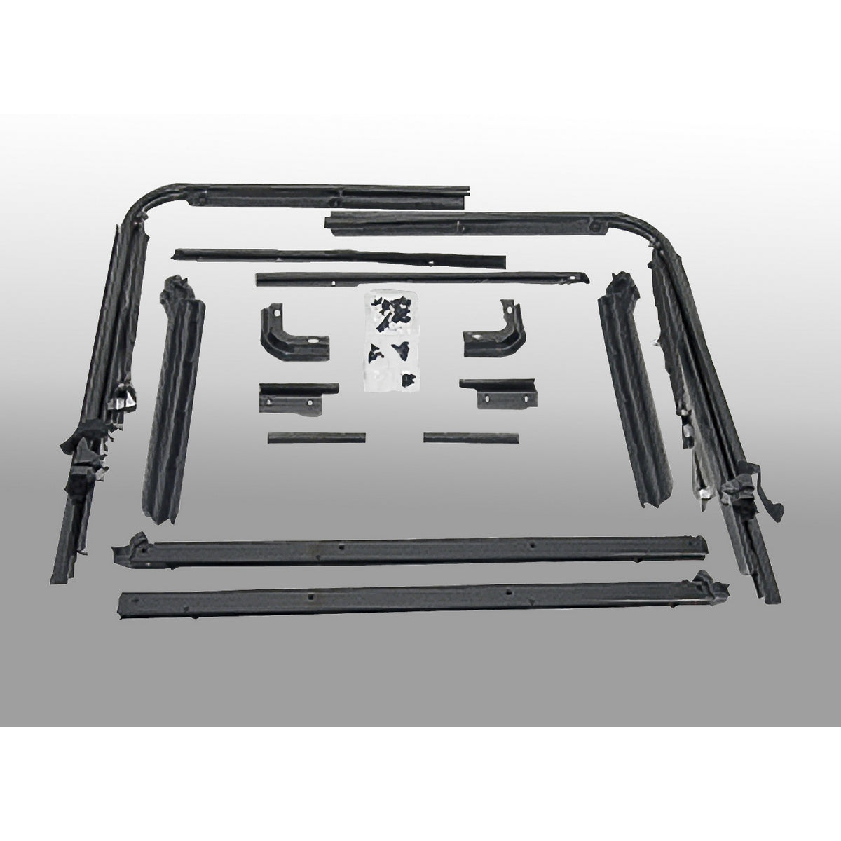 Rugged Ridge 13510.01 Replacement Soft Top Hardware Fits 87-95 Wrangler (YJ)