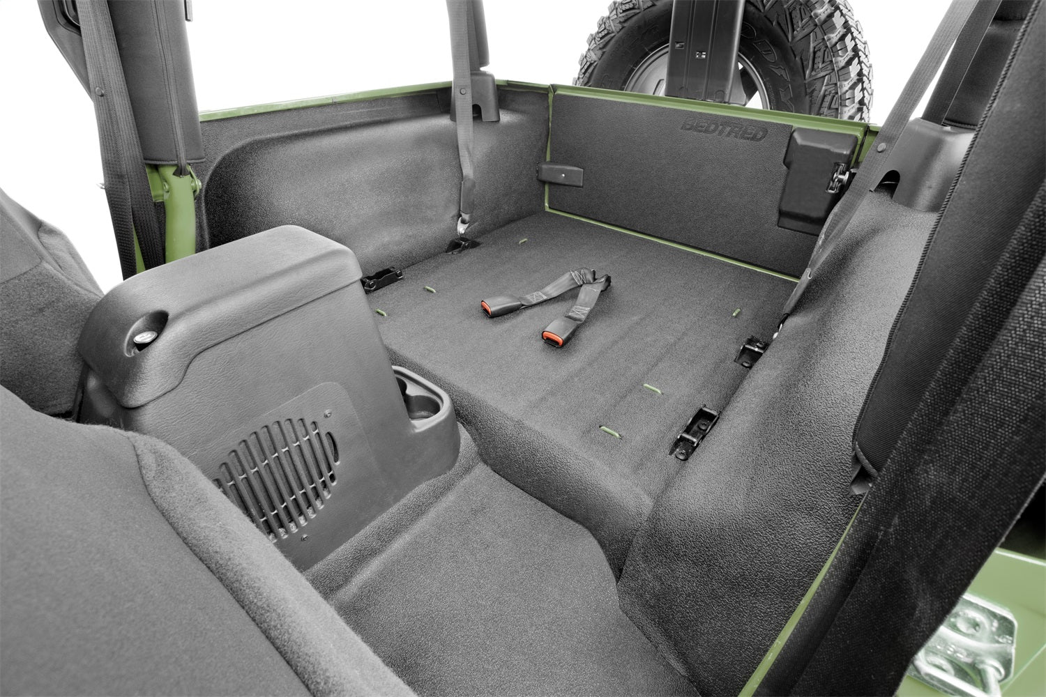 BedRug BTTJ97R BedTred Cargo Kit Fits 97-06 Wrangler (TJ)