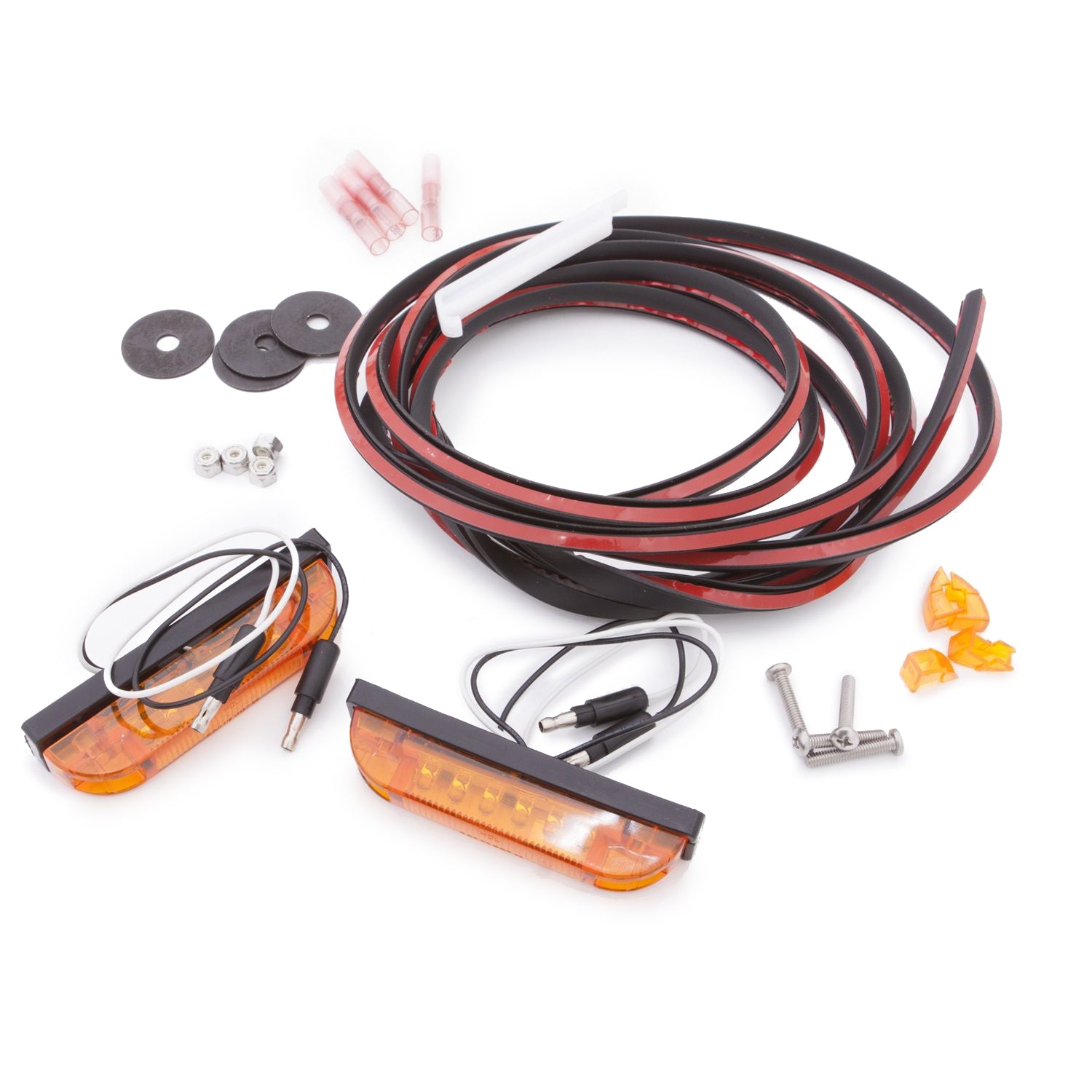 Bushwacker PK1-LT1-0001 LED Marker Light Kit Fits 07-18 Wrangler (JK)