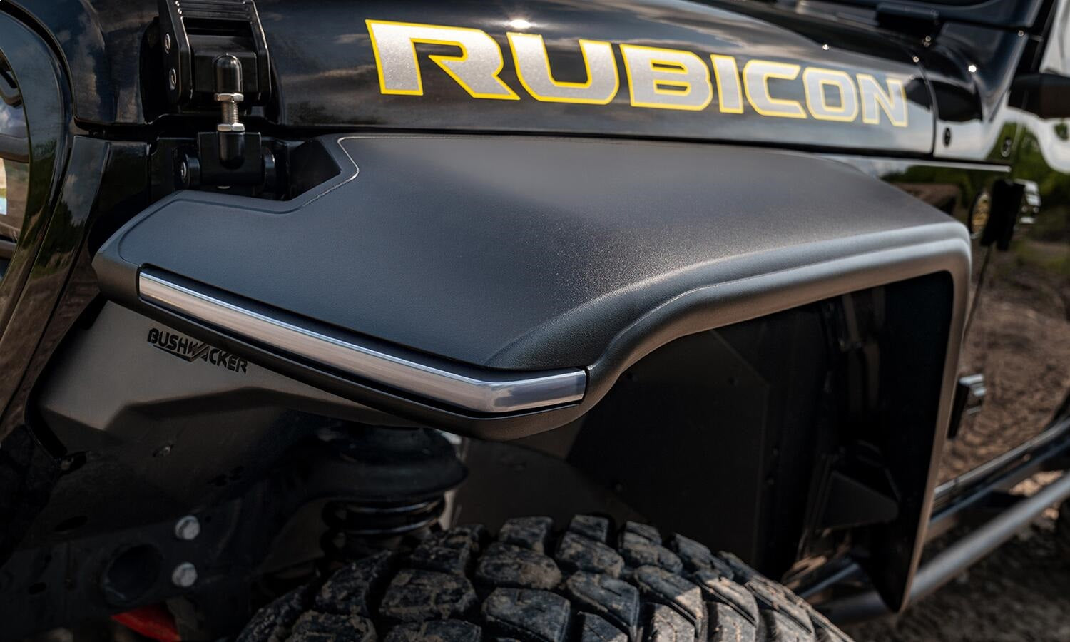 Bushwacker 11950-07 Hyperform Fender Flares Fits 18-26 Wrangler (JL)