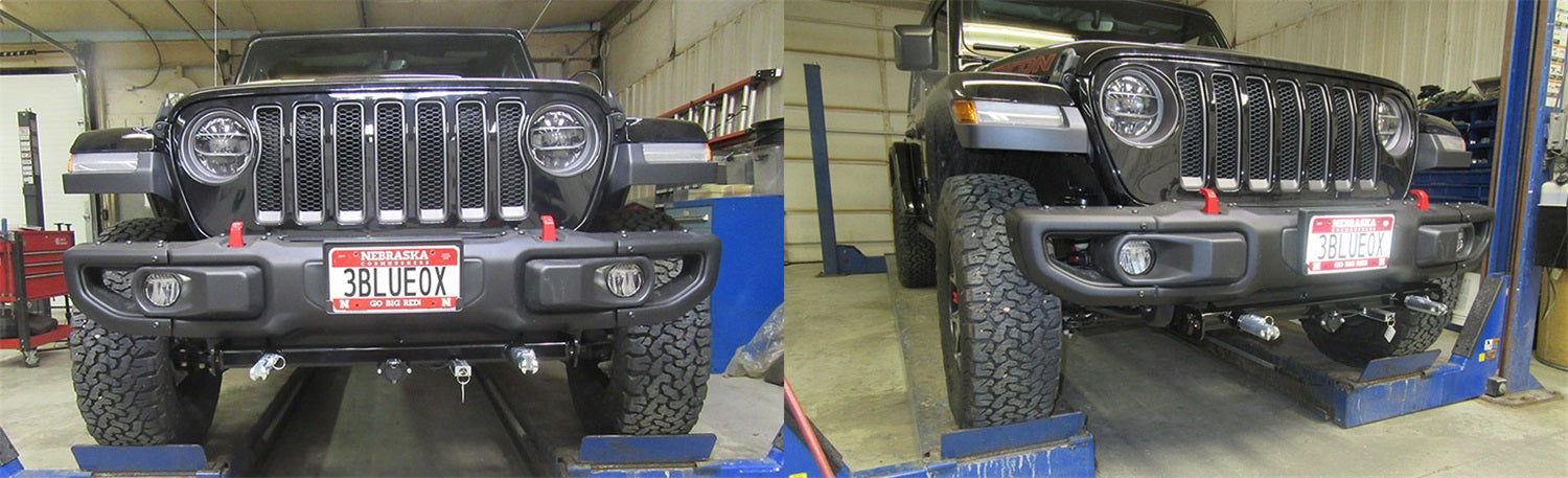 Blue Ox BX1139 Tow Bar Base Plate Fits 19-26 Wrangler (JL)