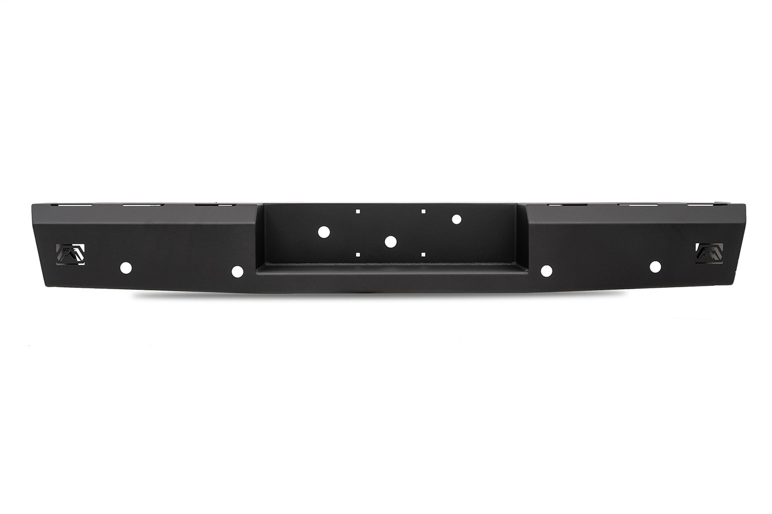 Fab Fours CS07-RT1850-1 Red Steel Rear Bumper Fits Sierra 1500 Silverado 1500