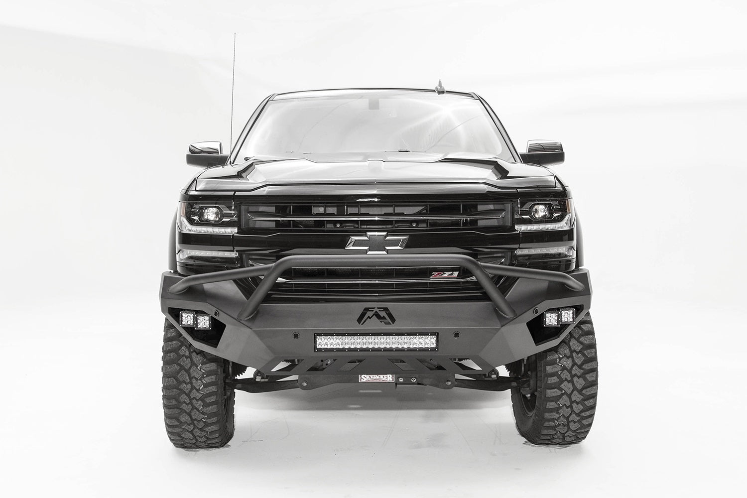 Fab Fours CS16-D3852-1 Vengeance Front Bumper Fits 16-18 Silverado 1500