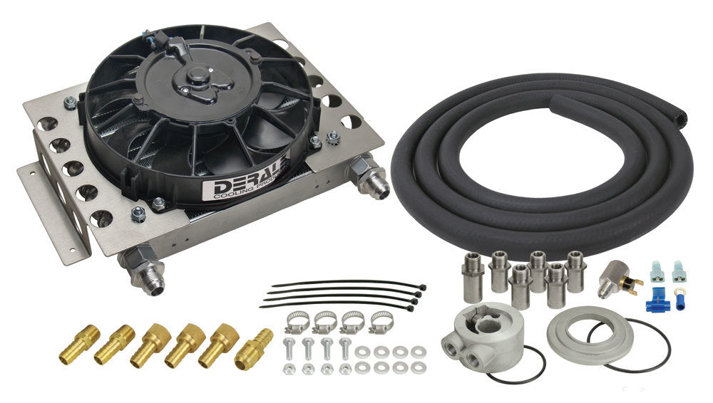 Derale 15450 Atomic-Cool Remote Engine Oil Cooler