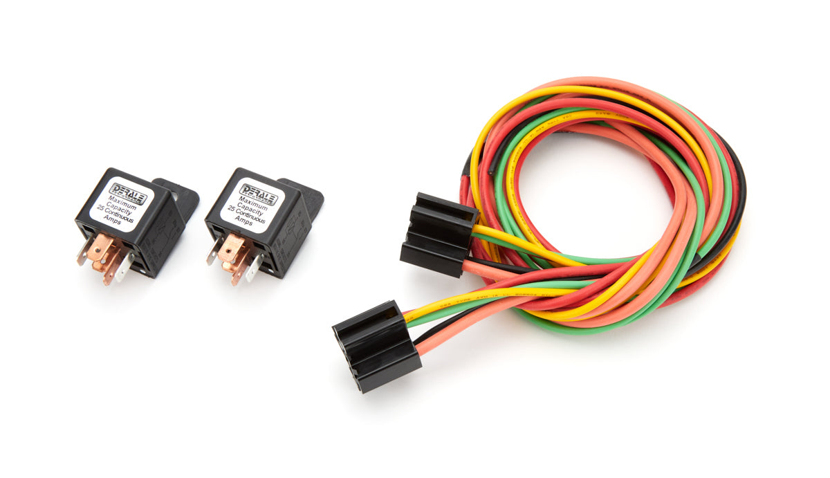 Derale 16765 Dual Relay Wire Harness Kit Fits 84-91 Cherokee (XJ)