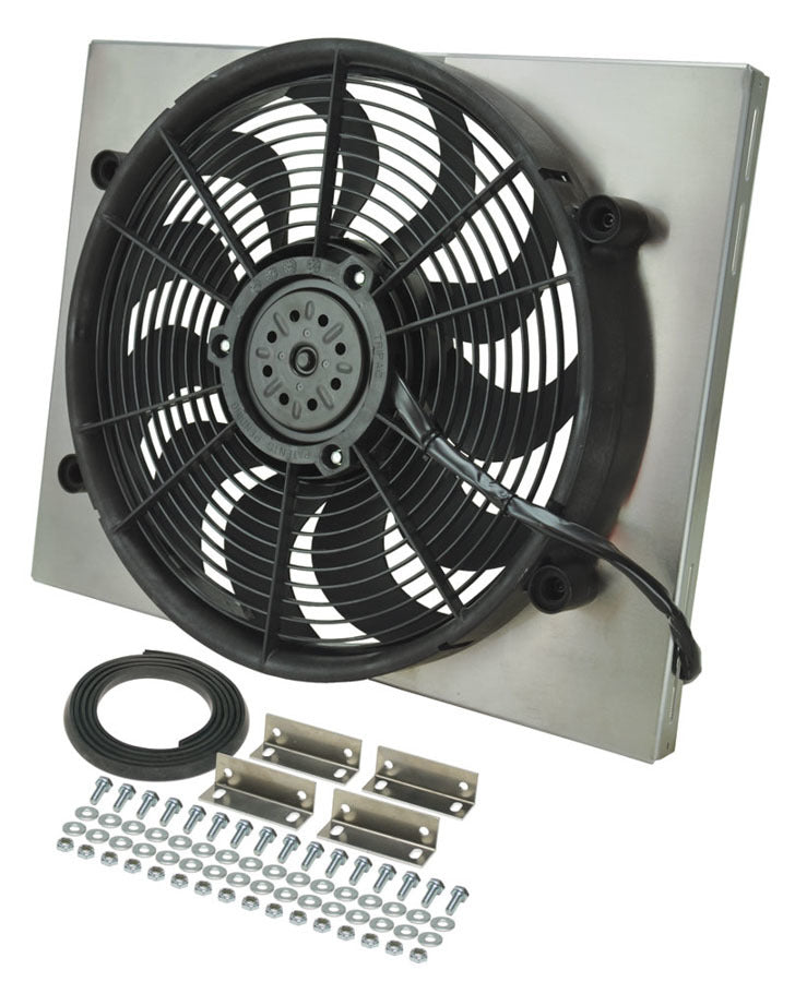 Derale 16823 Electric Radiator Fan Shroud Kit