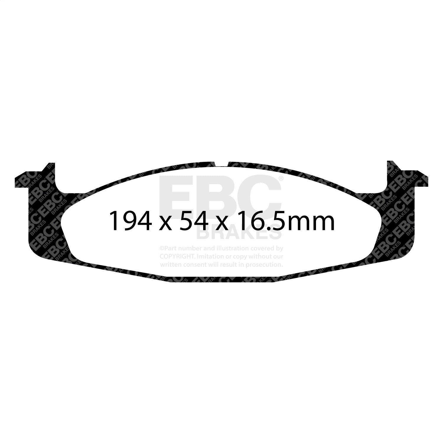 EBC Brakes UD632 Ultimax  Brake Pads