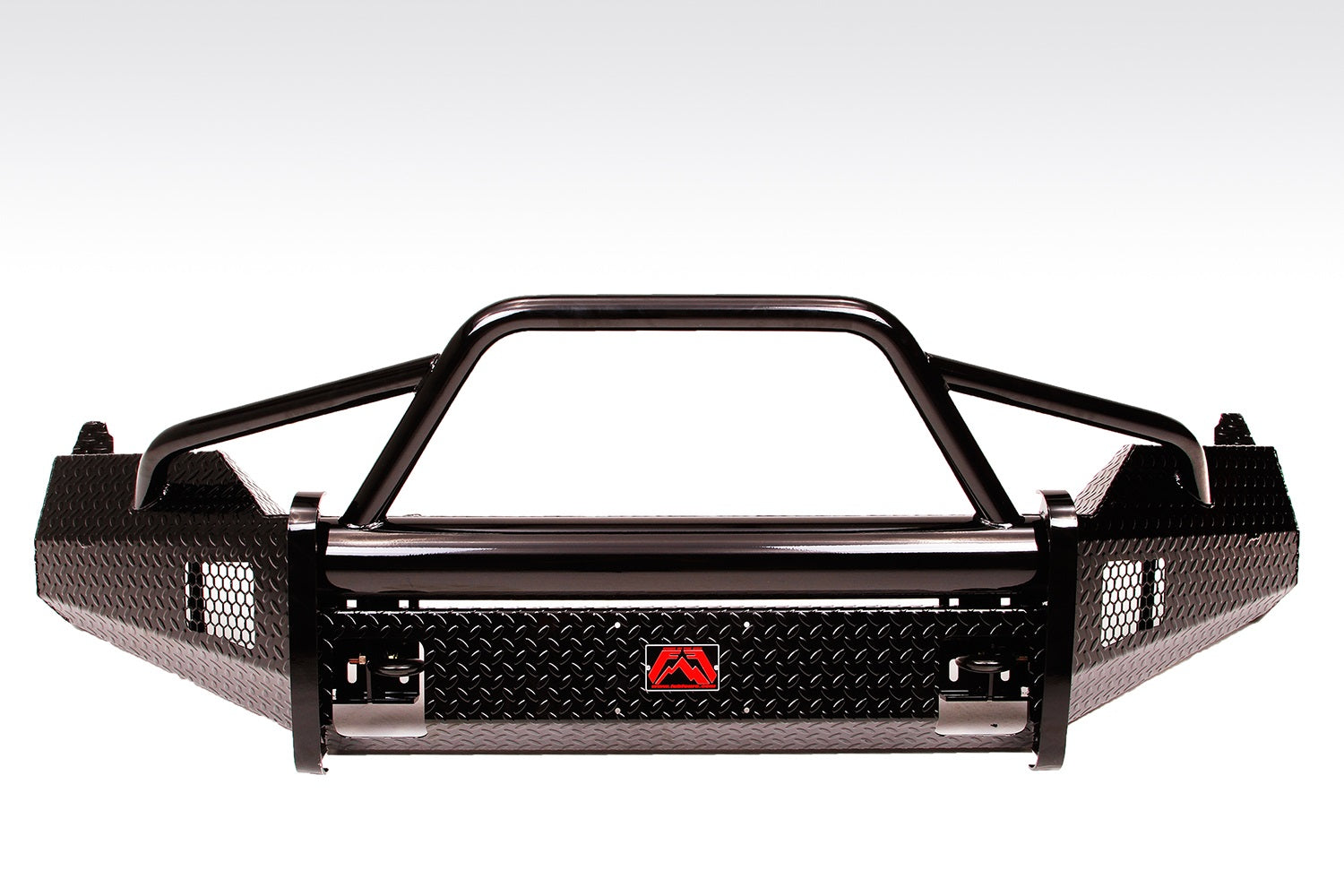 Fab Fours DR13-K2962-1 Black Steel Front Bumper Fits 12-18 1500