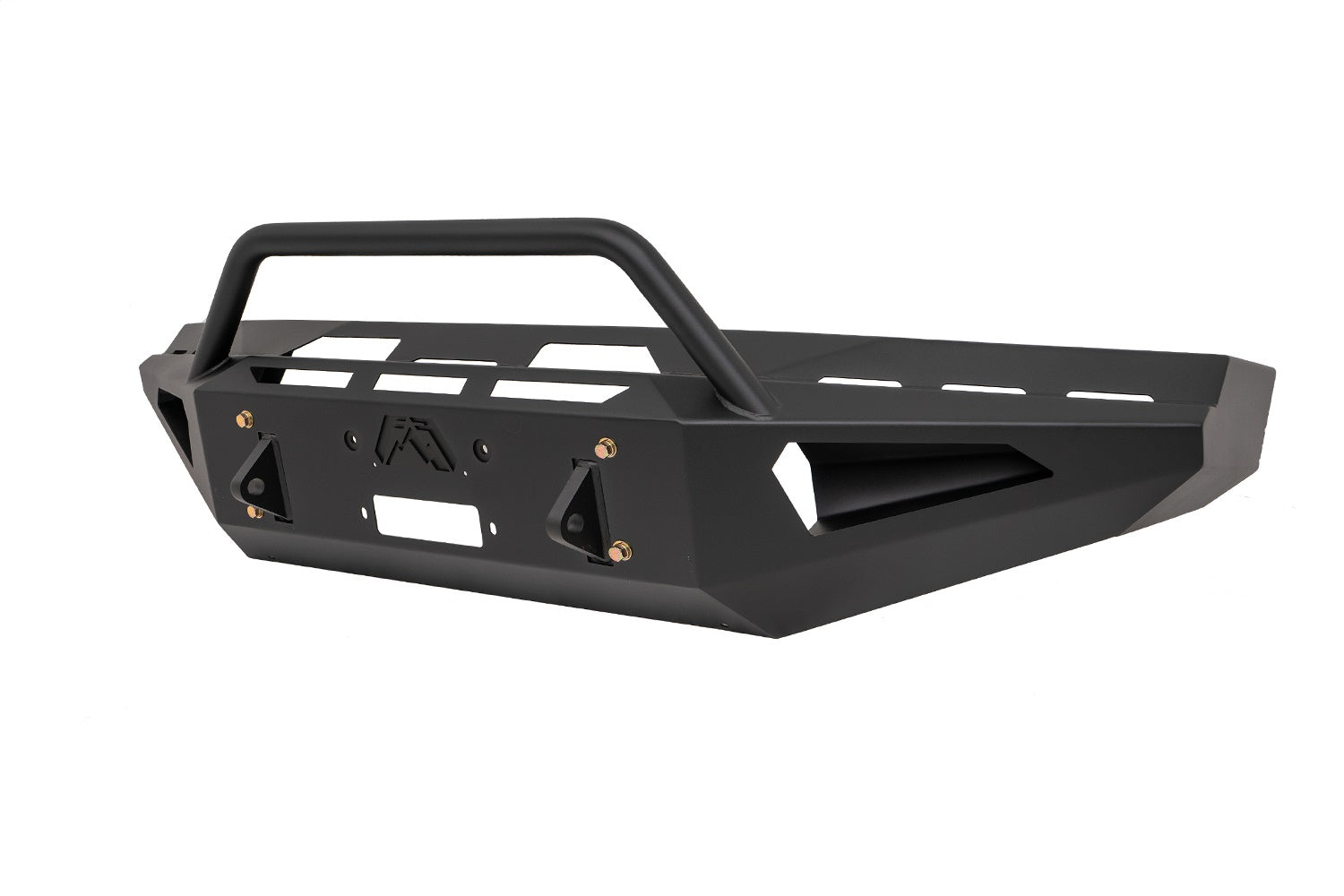 Fab Fours DR94-RS1562-1 Red Steel Front Bumper Fits 94-02 Ram 2500 Ram 3500