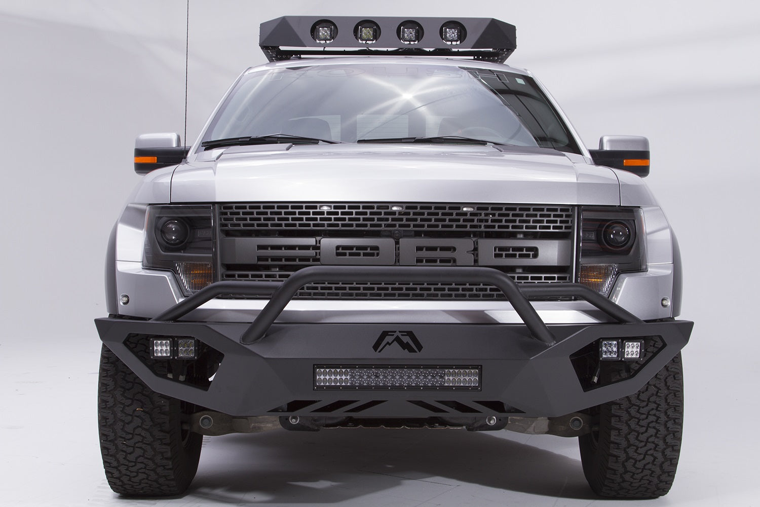 Fab Fours FF10-D1962-1 Vengeance Front Bumper Fits 10-14 F-150