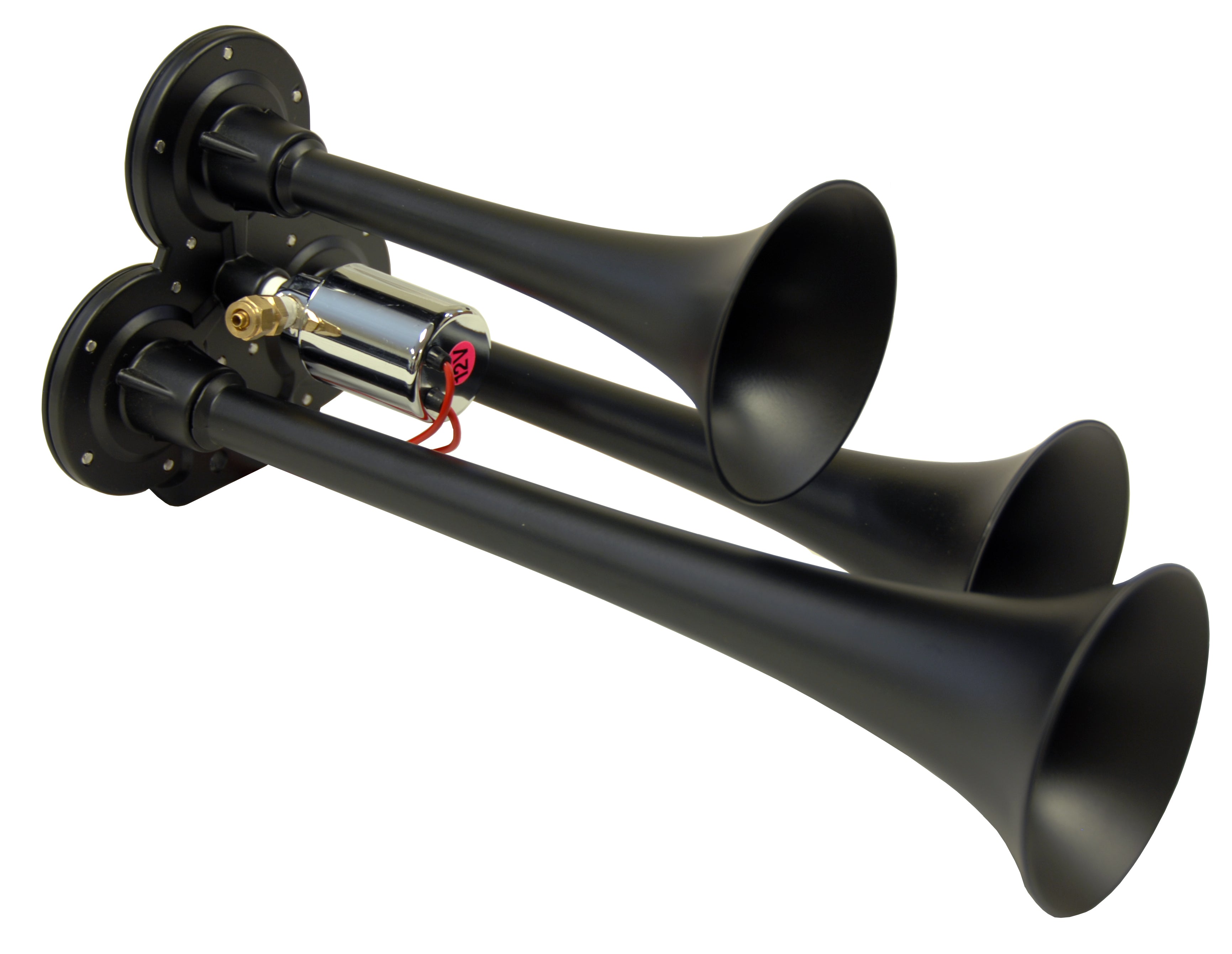 Kleinn Automotive Air Horns 130-1 Black Triple Horn