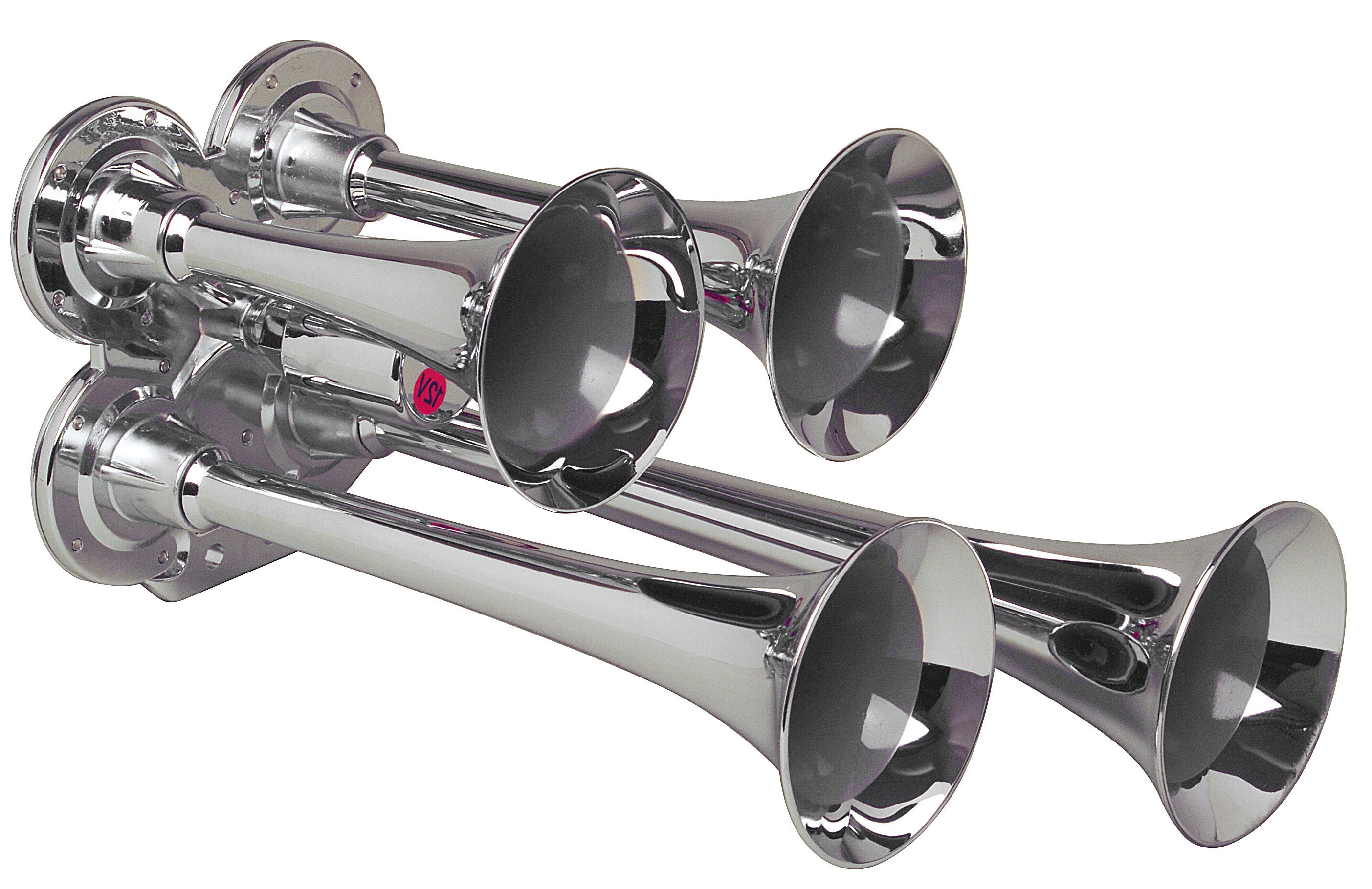 Kleinn Automotive Air Horns 141 Chrome Quad Horn