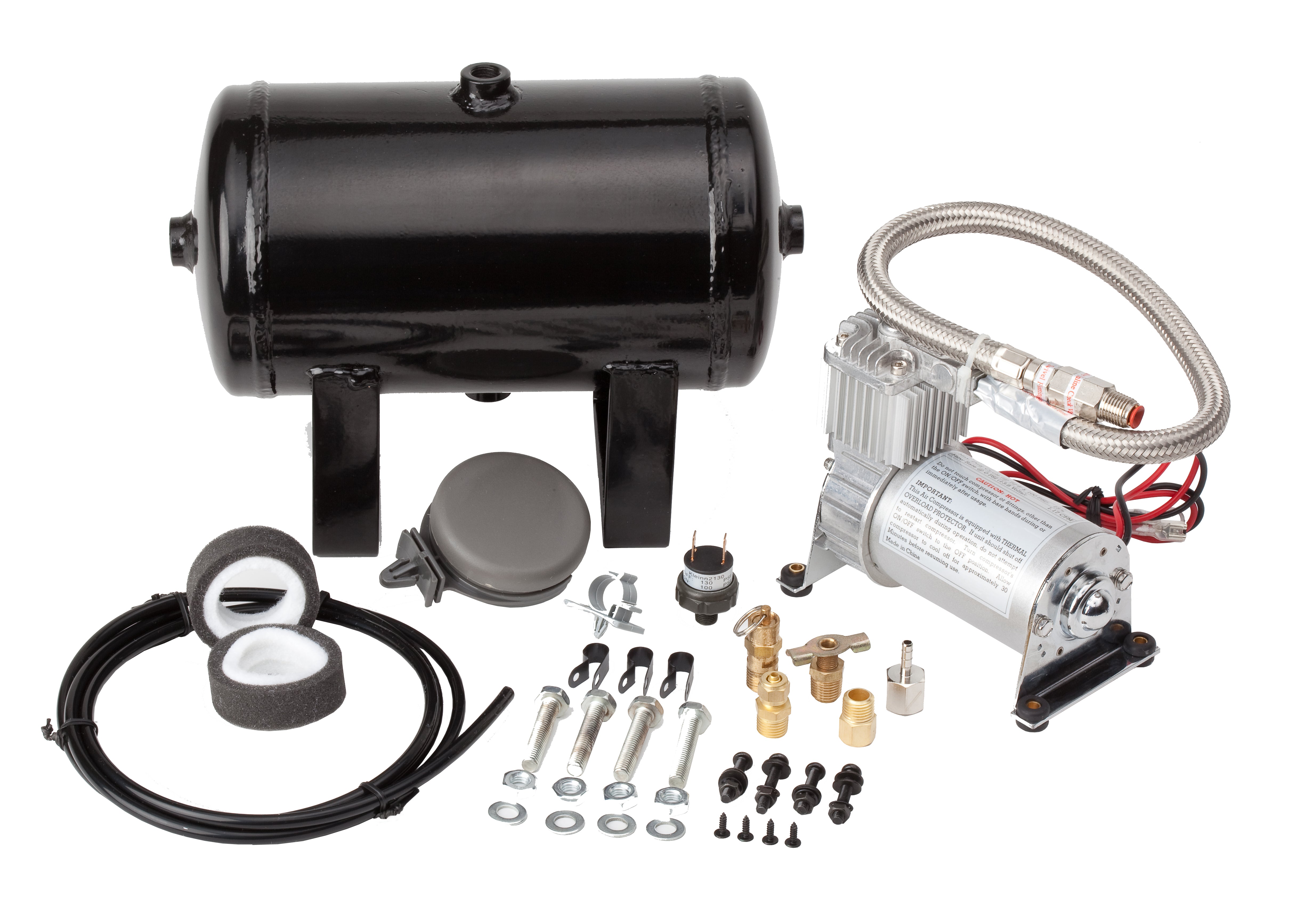Kleinn Automotive Air Horns 6270 Onboard Air System