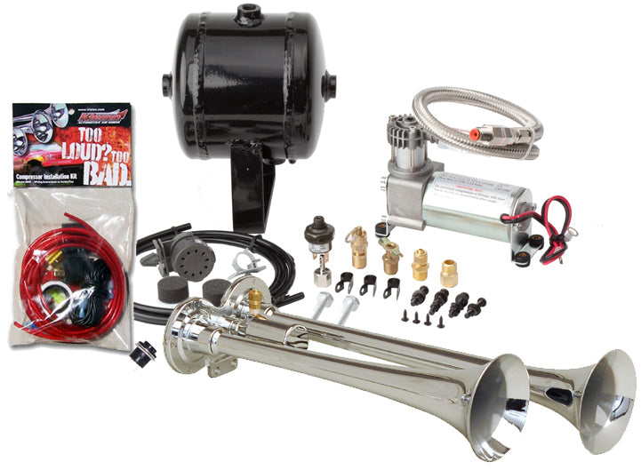 Kleinn Automotive Air Horns HK2 Pro Blaster Dual Horn Kit