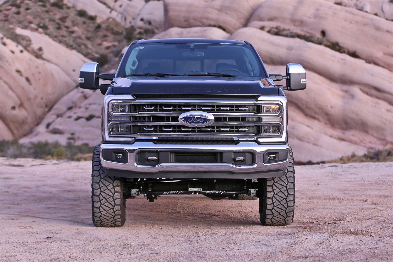 Fabtech FTS22300 Adjustable Track Bar Fits F-250 Super Duty F-350 Super Duty
