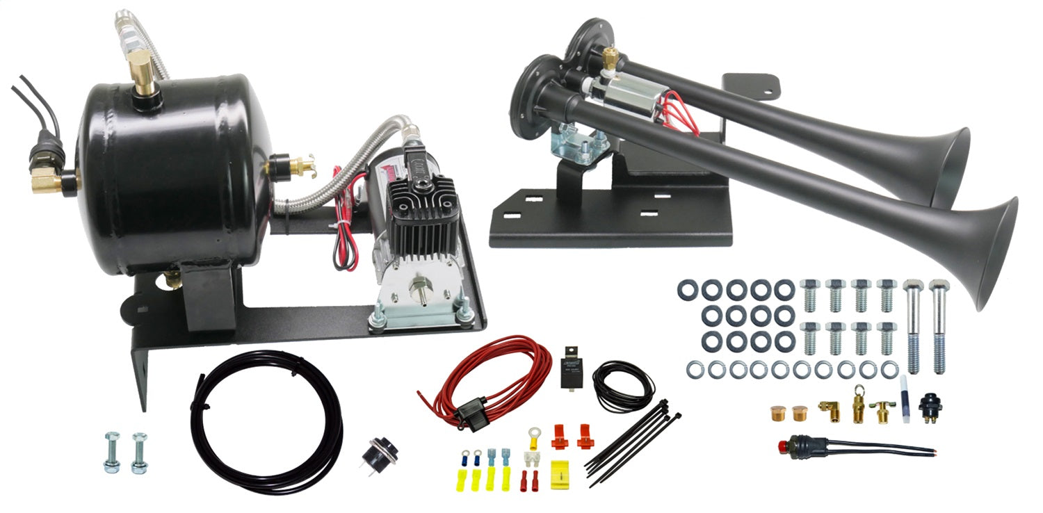 Kleinn Automotive Air Horns GMTRK4 Bolt-On Dual Air Horn System