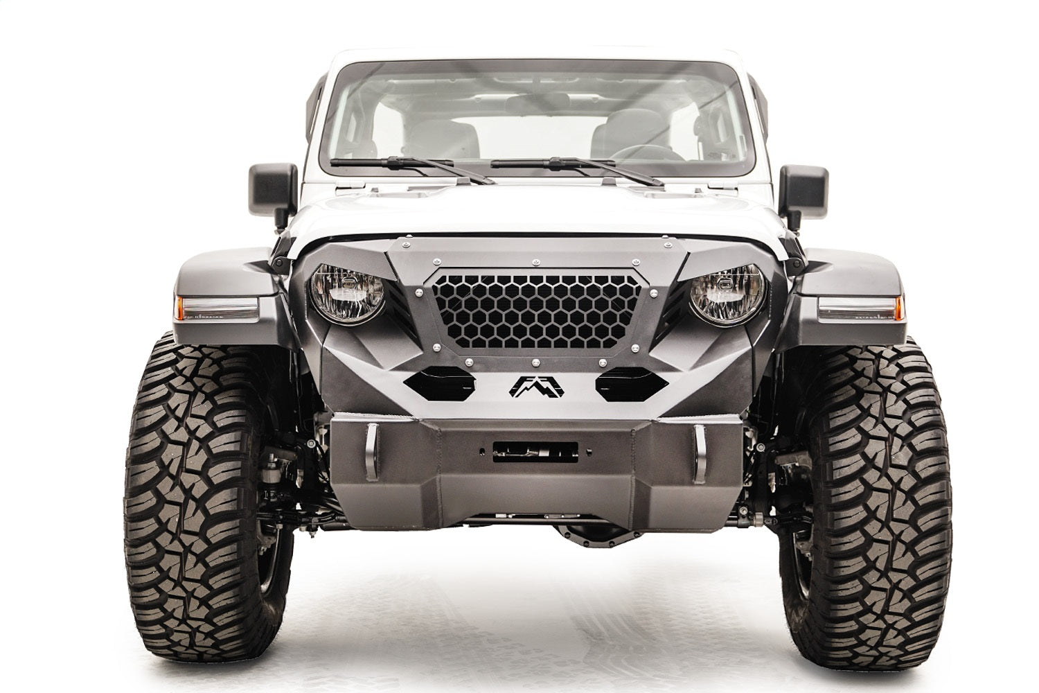 Fab Fours GR4650-1 Grumper Front Bumper Fits 18-21 Wrangler (JL)