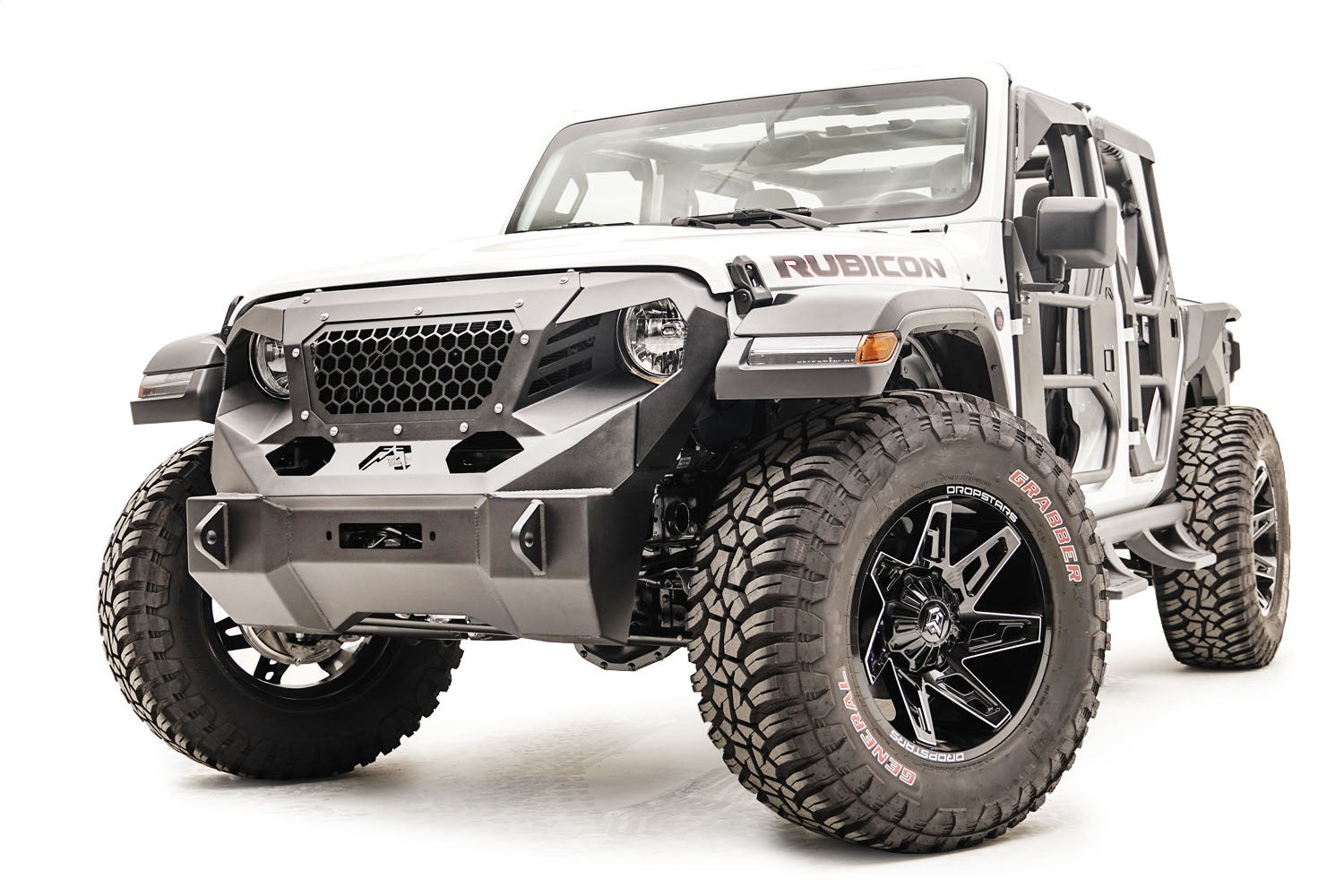 Fab Fours GR4650-1 Grumper Front Bumper Fits 18-21 Wrangler (JL)