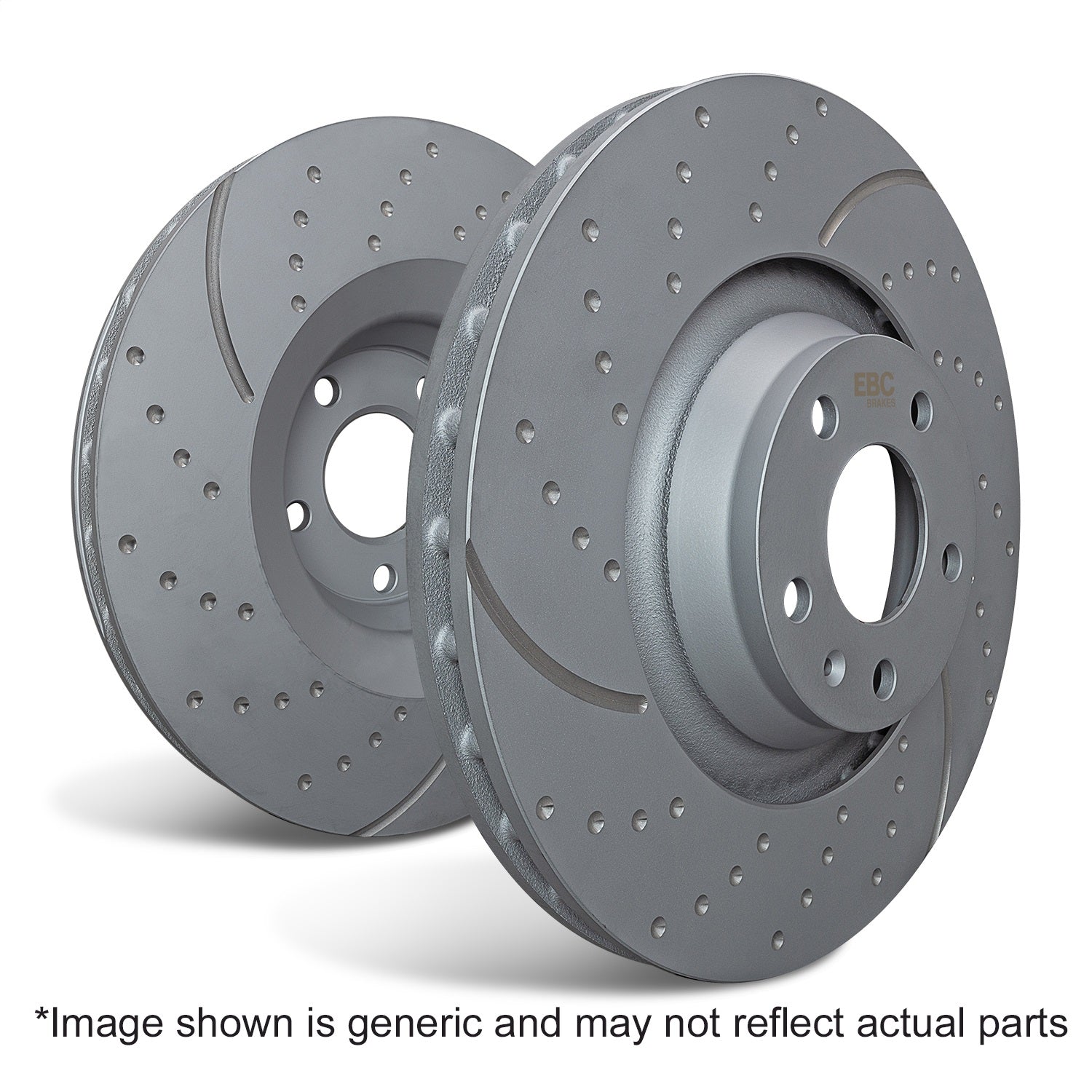 EBC Brakes GD504 3GD Series Sport Slotted Rotor Set Fits 89-96 240SX