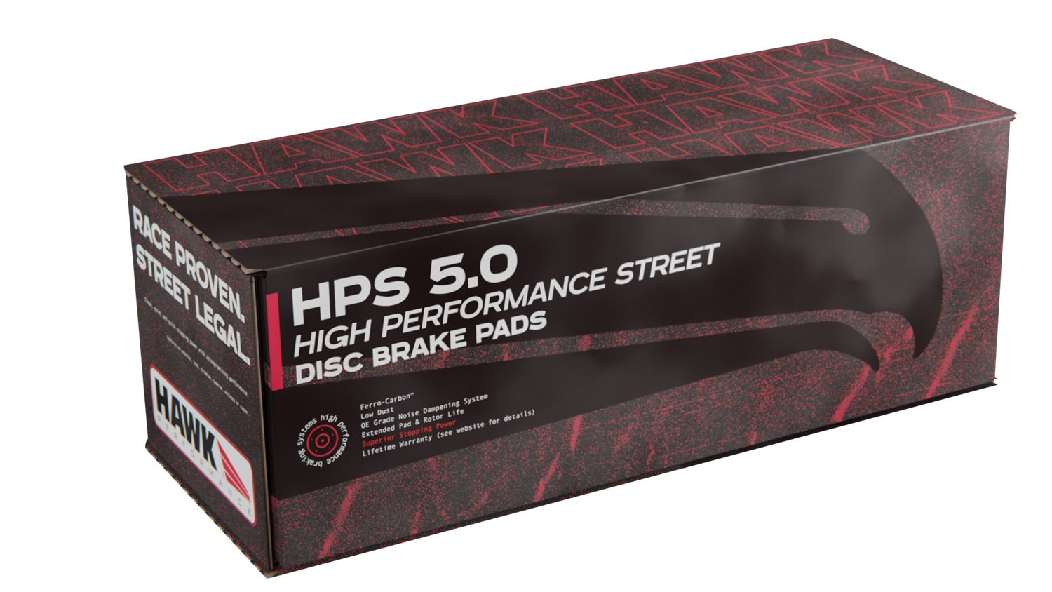 Hawk Performance HB900B.572 HPS 5.0 Disc Brake Pad Fits 16-19 Civic RDX