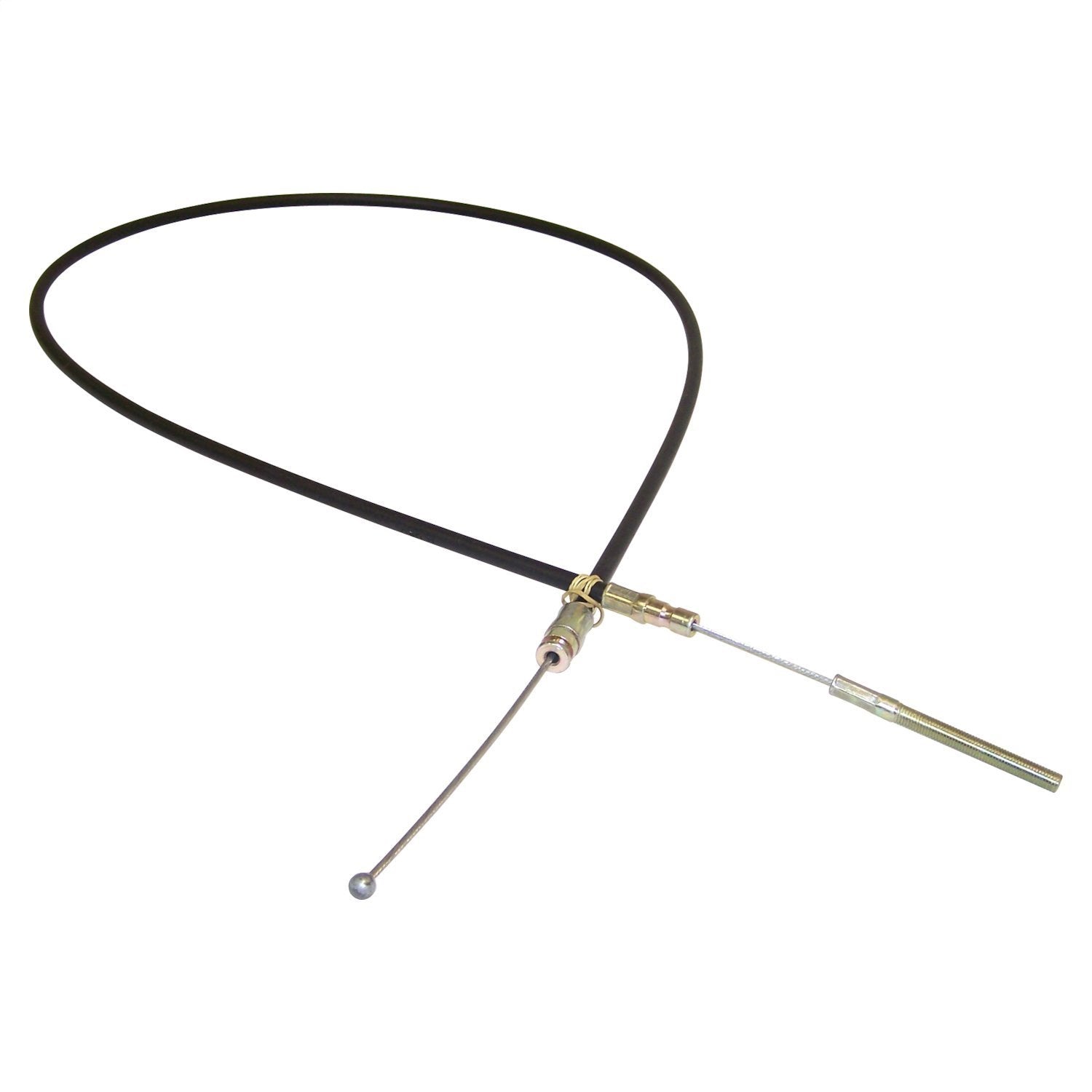 Crown Automotive J0906750 Parking Brake Cable Fits CJ3 CJ5 CJ5A CJ6 CJ6A Willys