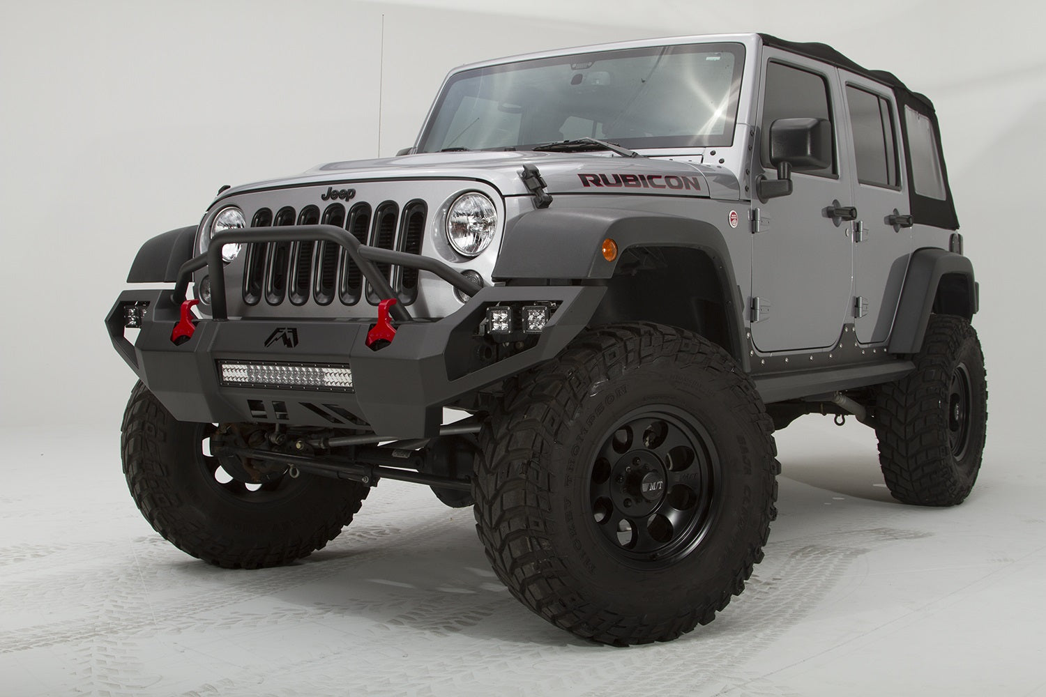 Fab Fours JK07-D1852-1 Vengeance Front Bumper Fits 07-18 Wrangler (JK)