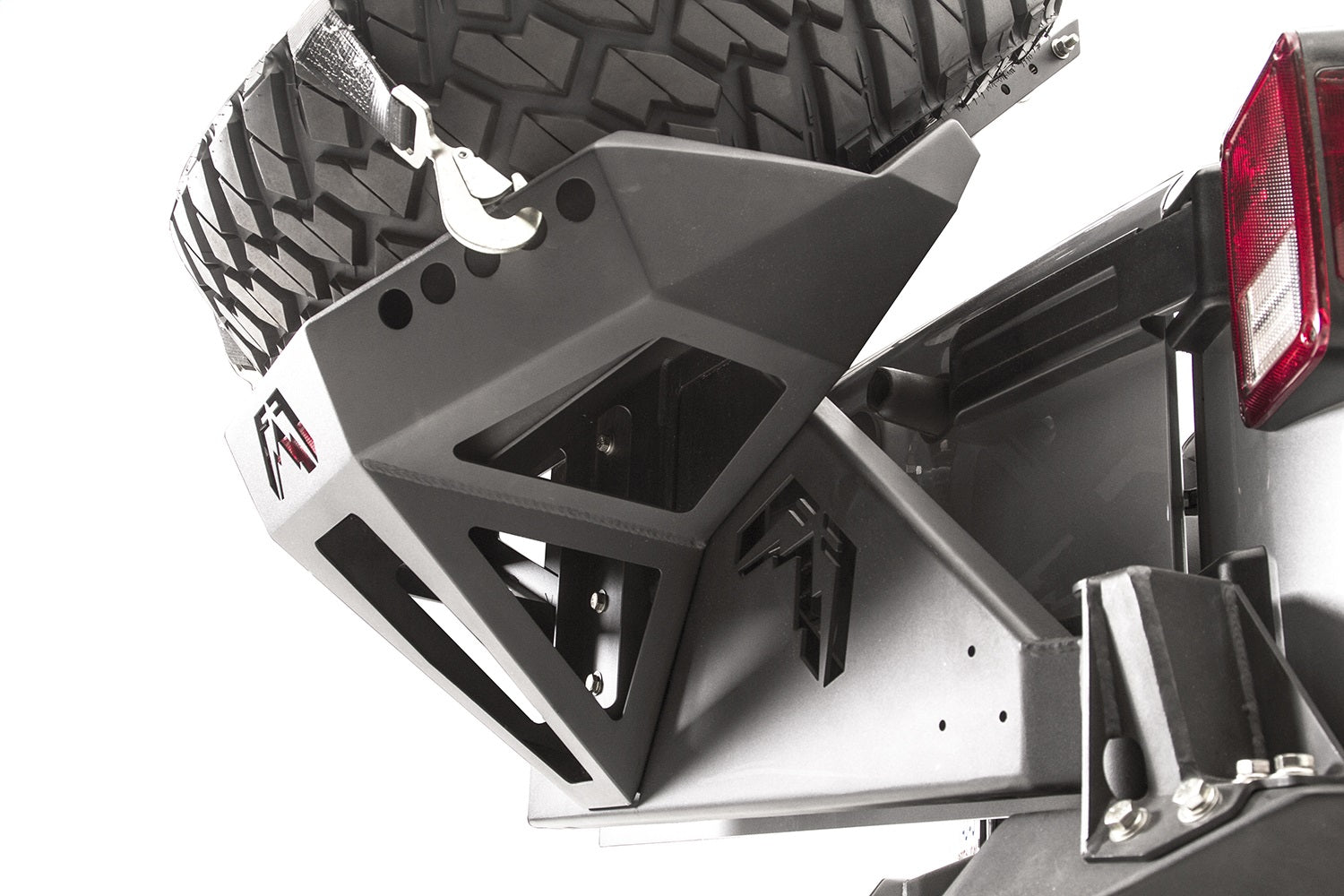 Fab Fours JK2070-1 Spare Tire Carrier Fits 07-18 Wrangler (JK)