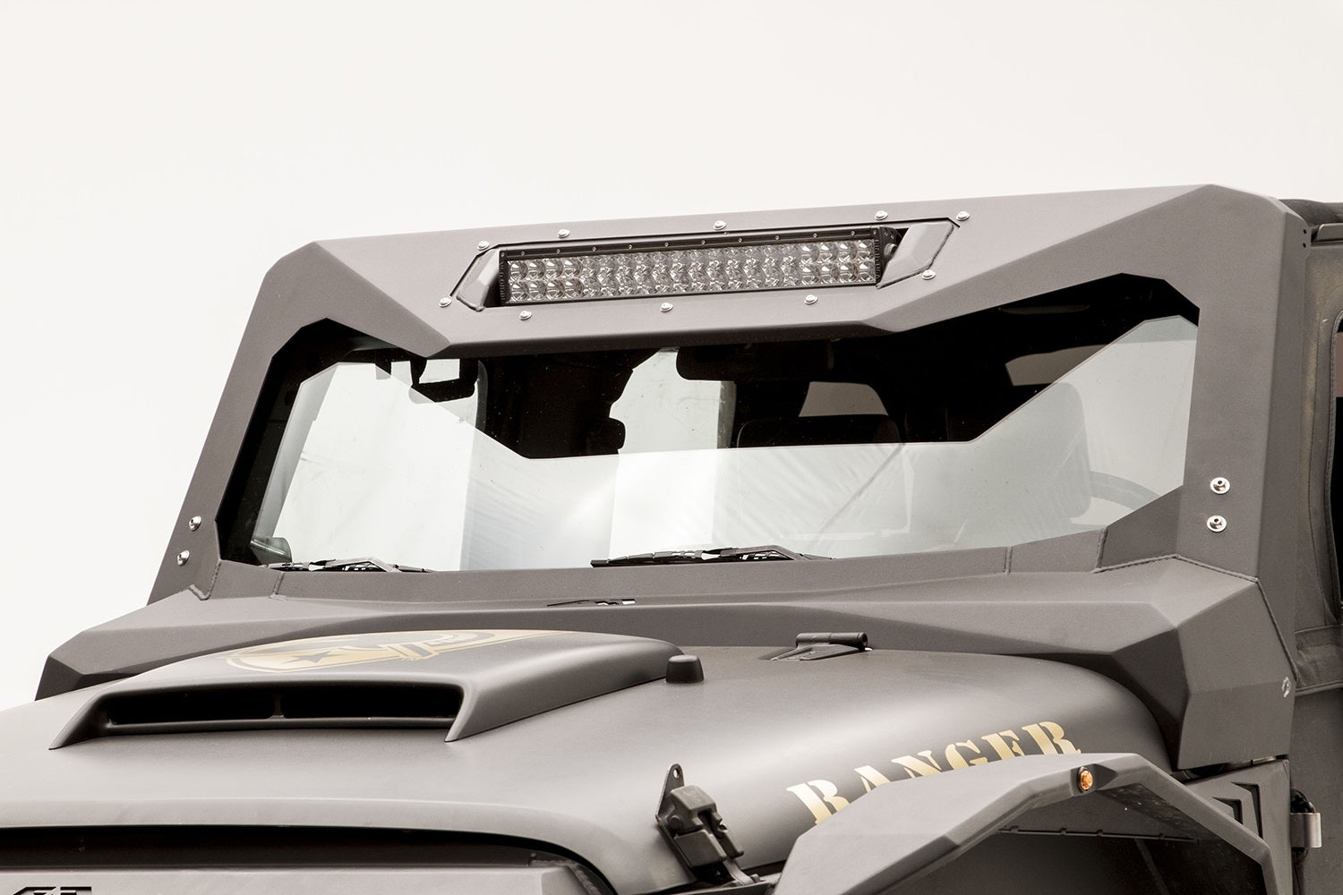 Fab Fours JK3022-1 Light Bar Insert Mount Fits 07-18 Wrangler (JK)