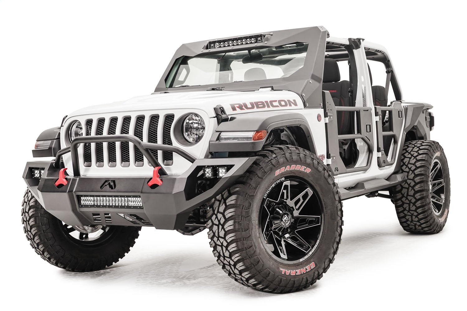 Fab Fours JL18-D4652-1 Vengeance Front Bumper Fits 18-22 Gladiator Wrangler (JL)