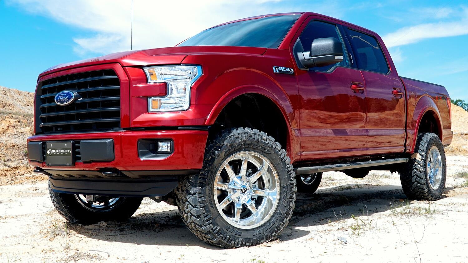 Superlift K126B Suspension Lift Kit w/Shocks Fits 15-20 F-150
