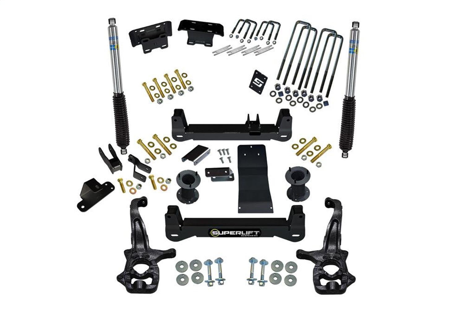Superlift K182B Suspension Lift Kit w/Shocks Fits Sierra 1500 Silverado 1500