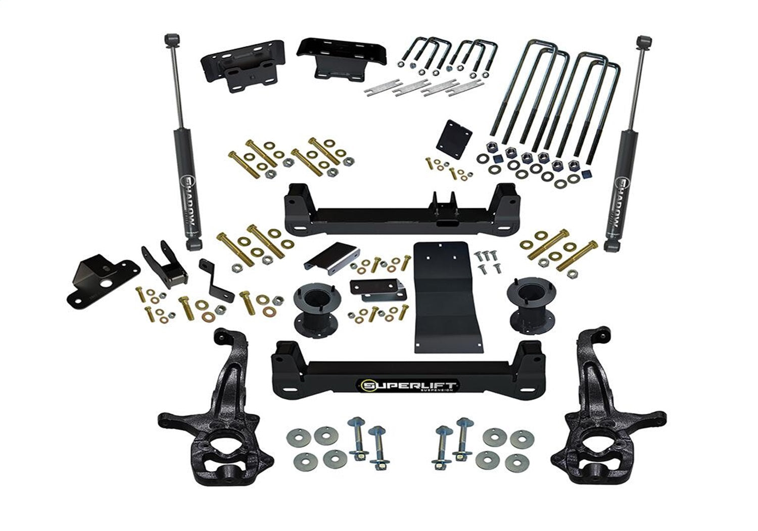 Superlift K182 Suspension Lift Kit w/Shocks Fits Sierra 1500 Silverado 1500
