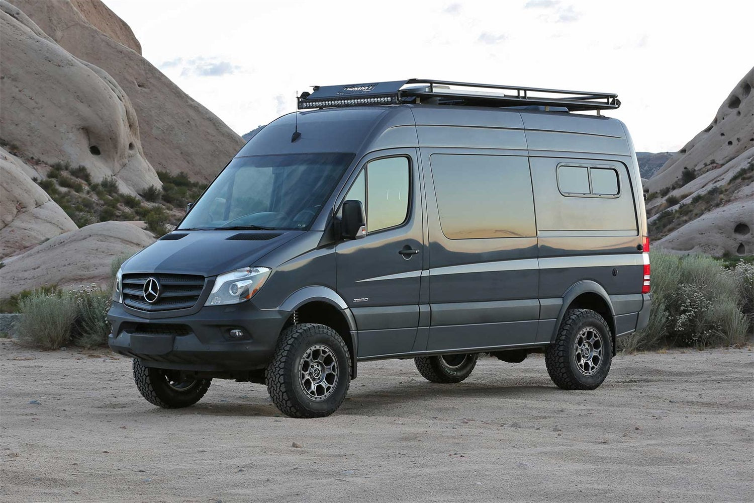 Fabtech K9005DL Auxiliary Shock Kit Fits 15-21 Sprinter 2500