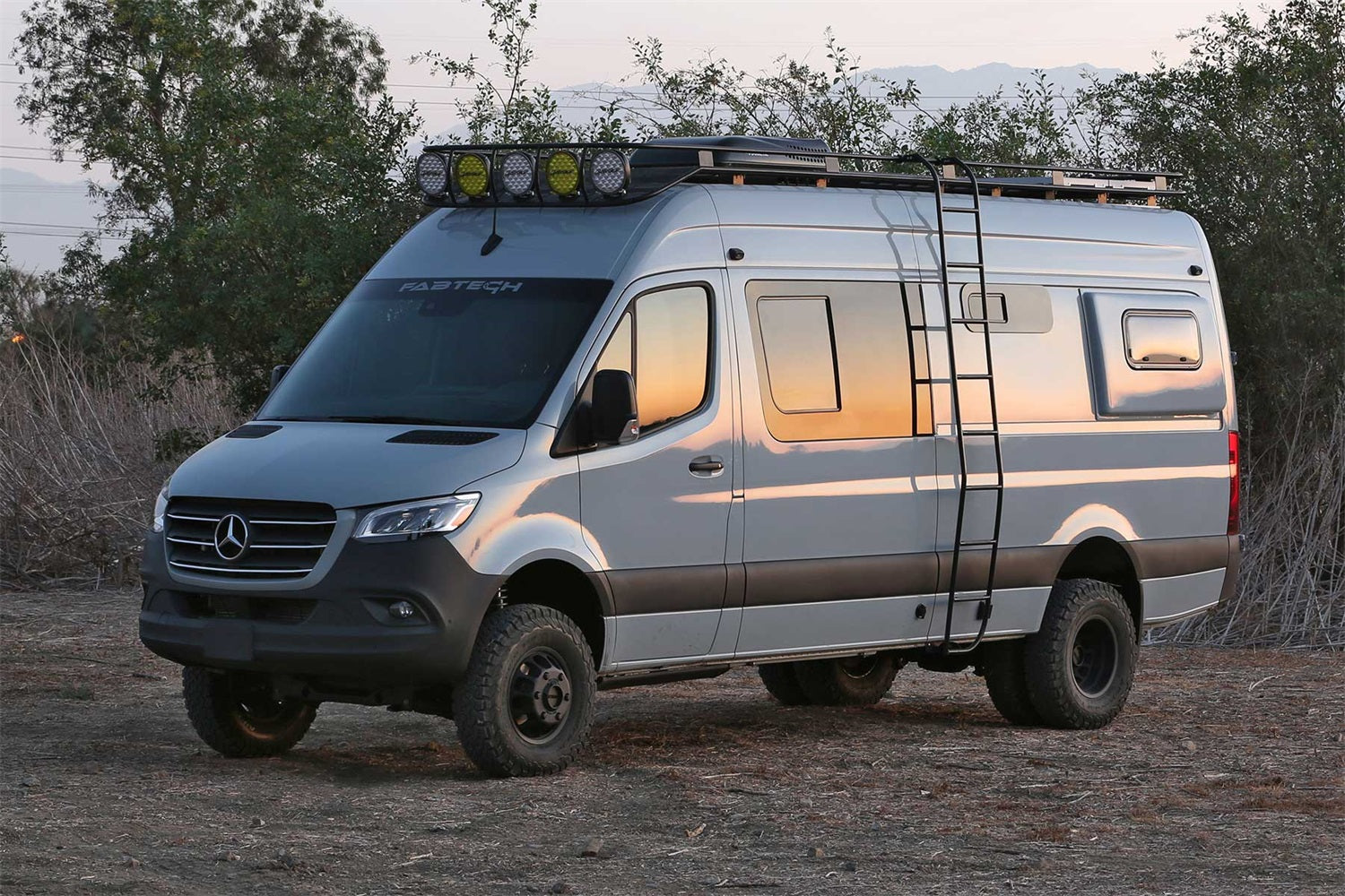 Fabtech K9012 Auxiliary Shock Kit Fits 15-21 Sprinter 3500