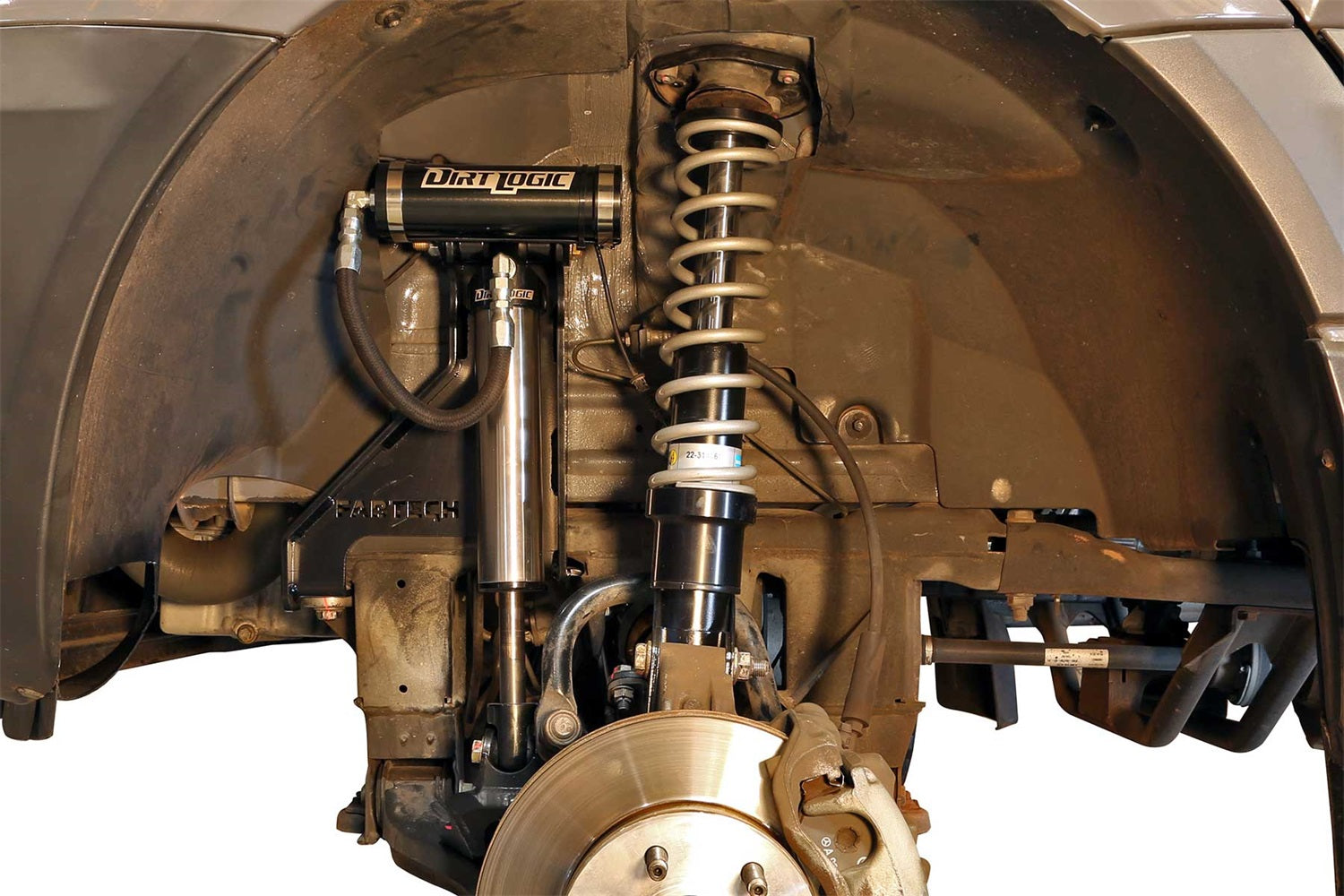 Fabtech K9013 Auxiliary Shock Mount Kit Fits 15-21 Sprinter 3500