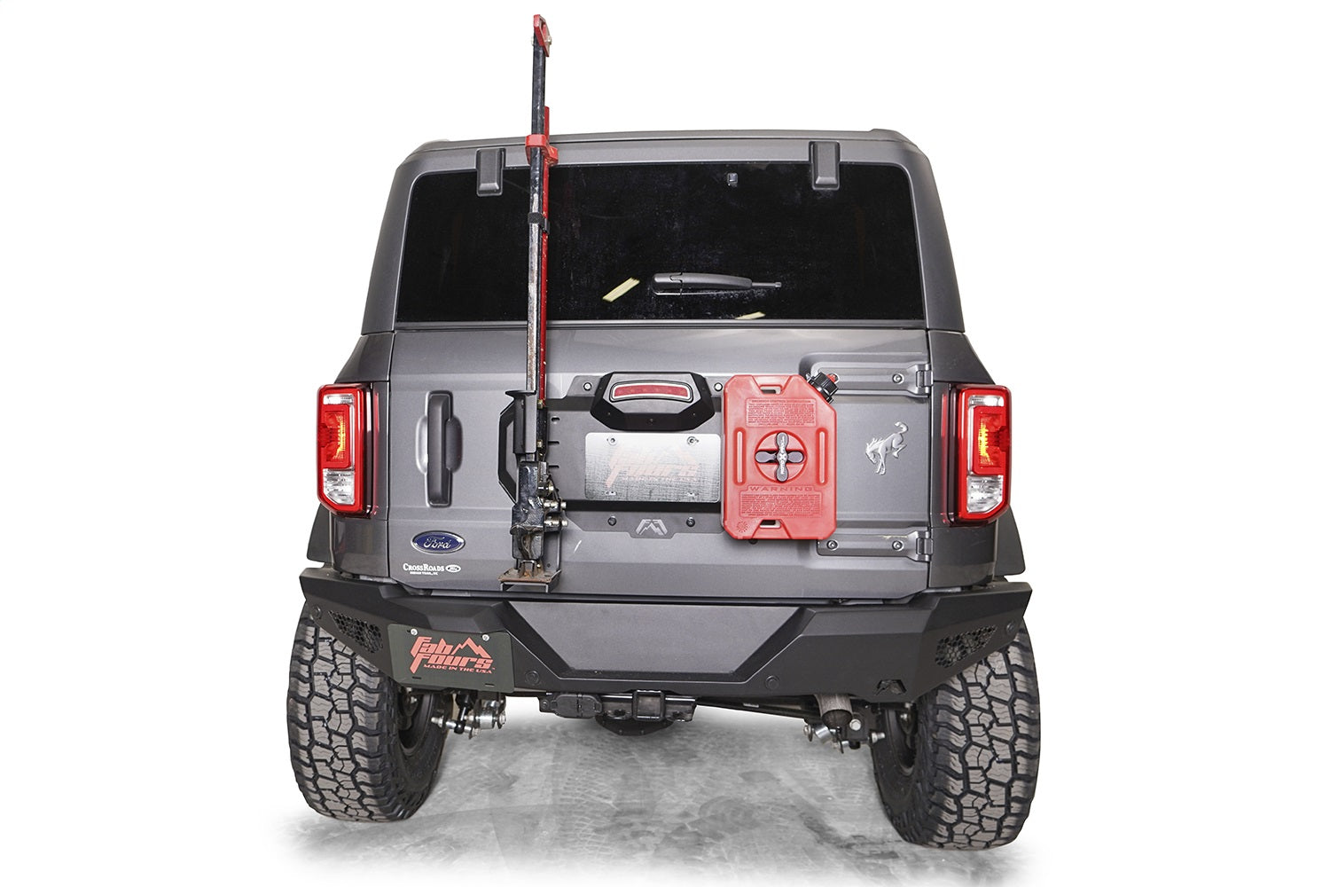 Fab Fours FB21-Z5251-1 Spare Tire Delete Fits 21-22 Bronco