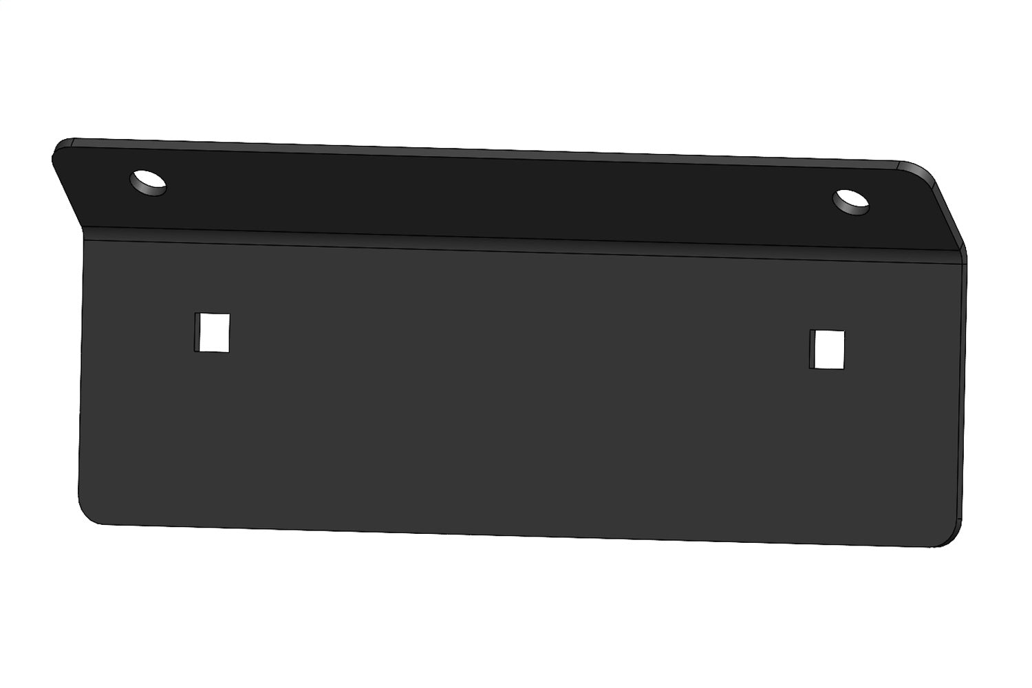Fab Fours M2351-1 Vengeance Front License Plate Bracket Fits 21-22 Bronco