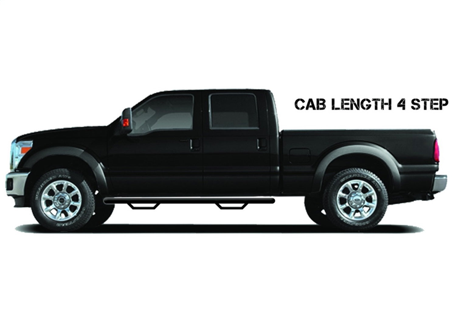 N-Fab 209417322 Cab Length Nerf Step RS Bar Fits 09-18 1500 Ram 1500